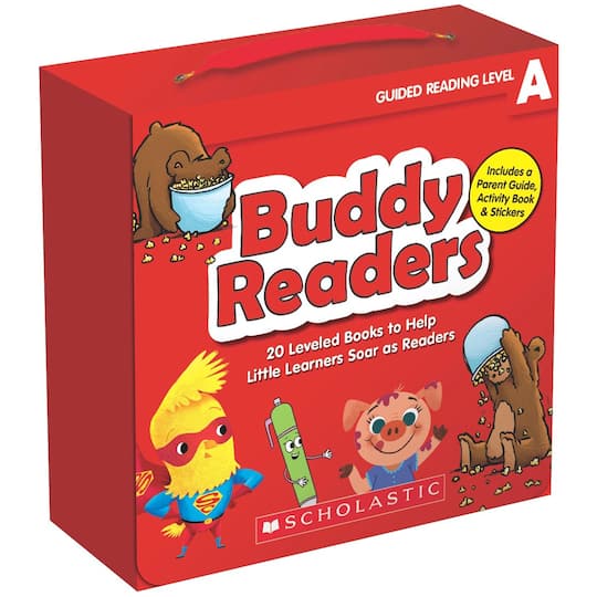 Scholastic Teaching Resources SC-831718 Buddy Readers Parent Pack Story Books, Level A